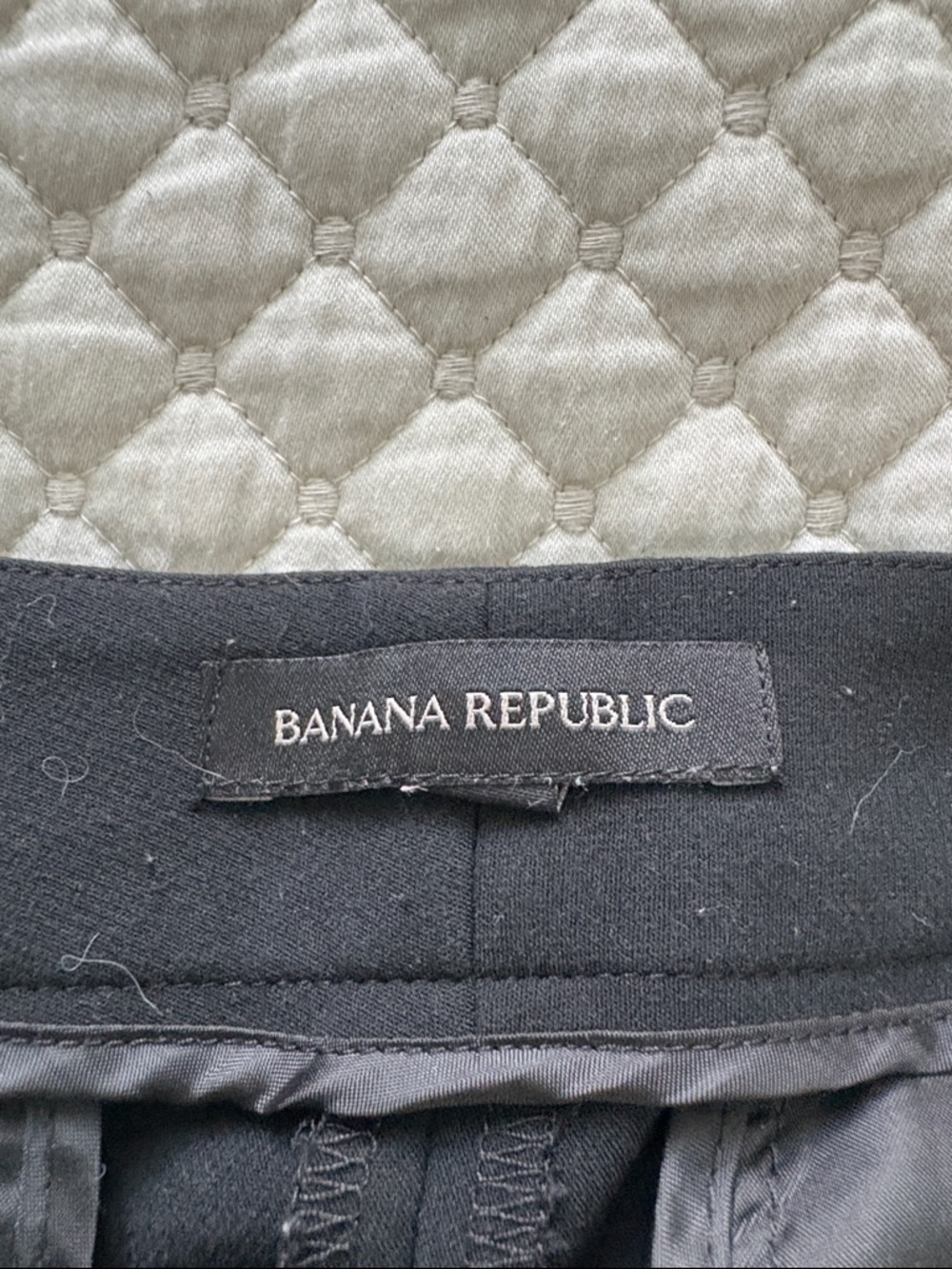 Banana Republic Black Straight Leg Pants